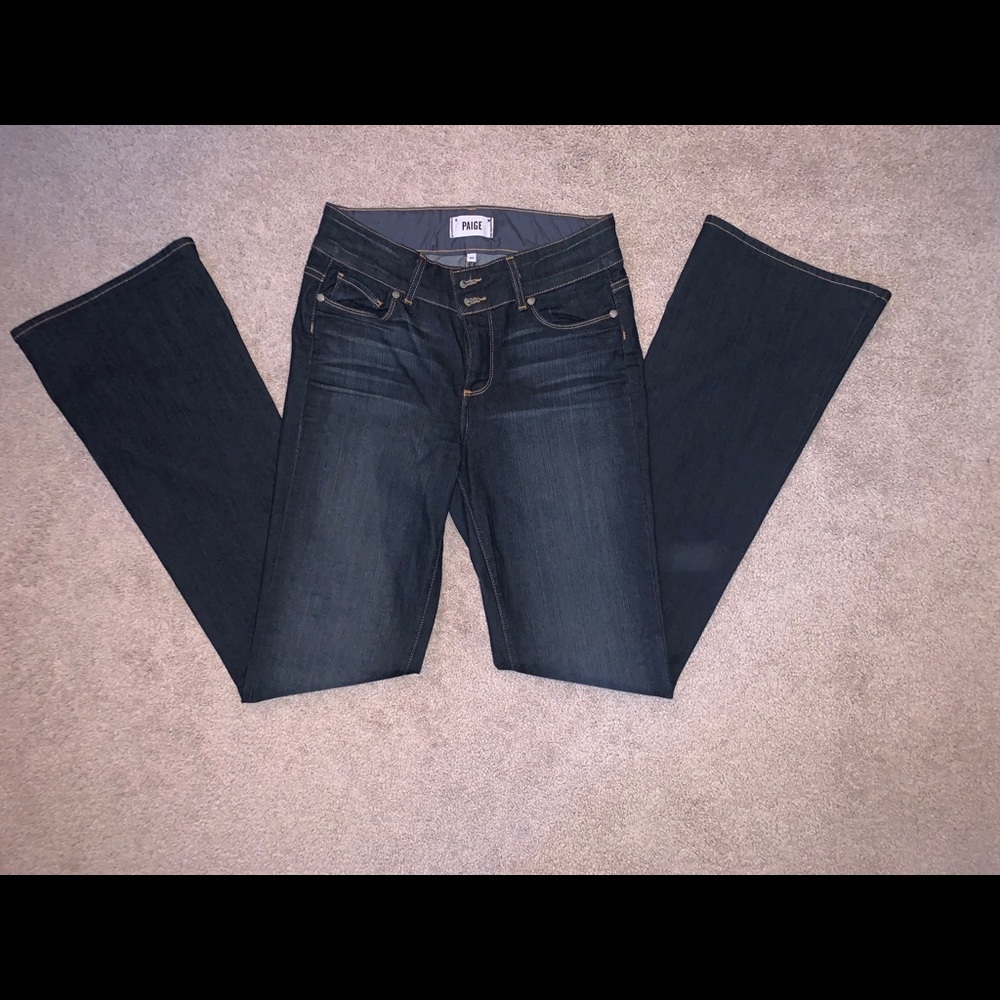 Paige boot cute extra long jeans